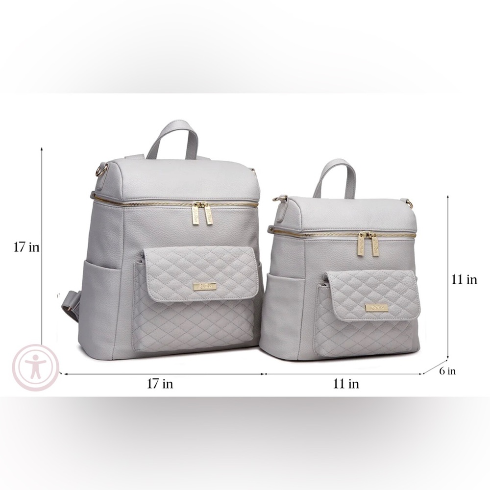 Luli Bebé Petit Monaco baby Diaper Bag Backpack